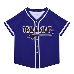 T-shirt pour homme de qualité supérieure avec logo, impression par sublimation, uniformes de collège à rayures, maillot de baseball personnalisé - Product Image 3