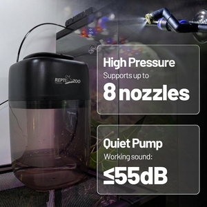 Nebulizzatore per Rettili REPTIZOO da 10 Litri, Pompa Silenziosa 55db, Controllo Nebbia a Tre Livelli, Impostazione Memoria, 0,18 Litri al Minuto - Product Image 3