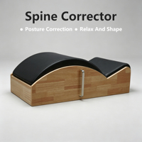 Correcteur de colonne vertébrale en bois d'érable pour Pilates, idéal pour le yoga, la remise en forme féminine, la rééducation à domicile et les étirements