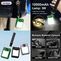Batterie Li-Polymère Haute Capacité, Banque d'alimentation portable, Charge rapide 22,5W, 10000mAh, Affichage LED, Sortie Type-C, Prise universelle