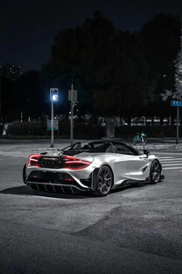 Kit de carrocería de coche de fibra de medio carbono para <span class=keywords><strong>Mclaren</strong></span> 720s actualización a <span class=keywords><strong>765LT</strong></span> estilo coche parachoques delantero y trasero difusor trasero - Product Image 6