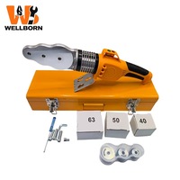 Machine à souder les tuyaux PPR portative - Soudeuse à fusion à chaud de qualité industrielle 1000W pour tuyaux en plastique de 20 à 63 mm avec 1 an de garantie