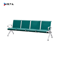 Chaise d'attente FLYA 1 à 5 places pour aéroport, hôpital, gare ferroviaire / Chaise de visiteur pour espaces publics