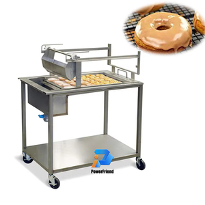 Thực phẩm máy tự động Donut Fryer Icing với giá thấp - Product Image 1