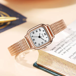 Nouvelle montre pour femme simple et élégante, étanche, en acier inoxydable, à quartz - Product Image 2