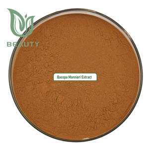 オーガニック50:1 Bacopa Monnieriエキスパウダー食品<span class=keywords><strong>Brahmi</strong></span>メモリーサポート脳健康サプリメントISO GMP認定バルク用ドラム - Product Image 2