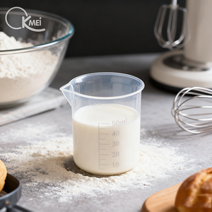 Chất lượng hàng đầu phòng thí nghiệm nhà bếp Baking PP nhựa tốt nghiệp đo cốc - Product Image 3