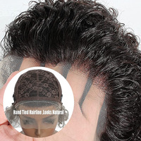 Perruque pixie cut courte HD frontale perruque cheveux humains bouclés pas cher Remy cheveux 13X1 perruques avant en dentelle pour les femmes