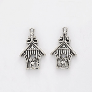 Colgantes de Metal de Alta Calidad con Forma de Corazón de Pájaro en Miniatura, Adornos Clásicos de Joyería, Dijes de Moda para Decoración - Product Image 2