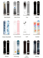 Nouvelle planche de ski polyvalente post-apocalyptique pour adultes, professionnelle, écologique, surdimensionnée, en fibre de carbone, pour toutes les montagnes