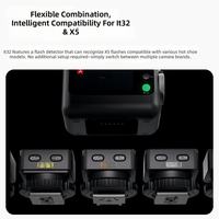 Godox X5 Basis Hotshoe Magnetik TTL Wireless Flash Trigger 2.4GHz HSS Bahan ABS Baterai AAA Kompatibel Flash IT32 S/C/N/F/O