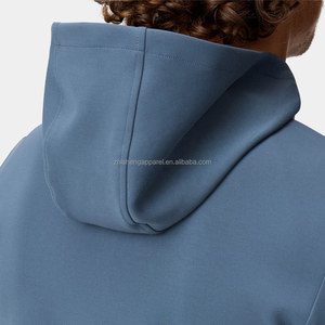 Áo hoodie nam in logo tùy chỉnh chất lượng cao, chất liệu nỉ, áo khoác có mũ, kiểu dáng golf, bóng chày, cotton spandex, dáng rộng, dày dặn, có khóa kéo - Product Image 1