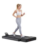 Tapis de marche motorisé compact et portable pour la maison, avec écran LED et télécommande, pour l'exercice cardiovasculaire et la remise en forme en intérieur