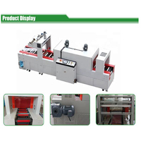 Machine d'emballage automatique à manchon thermorétractable PLC pour vêtements, aliments, boissons, produits chimiques, câbles, fils, soudage, film PE