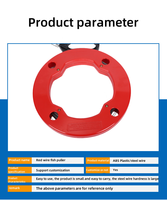 Tire-câble flexible de haute qualité de 30 m, fil traçable, fil tiré, acier, ruban de pêche, tire-câble électrique et tire-câble