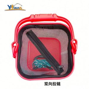Sac à dos de pêche multi-usages Flying Canvas 10L, trois couches, imperméable, avec porte-canne et boîte à poissons vivants épaissie pour l'extérieur - Product Image 6