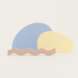 สเตอริโอสีเข้ากันรูปทรงไม่สม่ำเสมอสำหรับใช้ถ่ายรูปอุปกรณ์ประกอบฉากสำหรับถ่ายภาพในโชว์รูม - Product Image 1