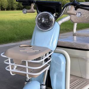 <span class=keywords><strong>Tricycle</strong></span> <span class=keywords><strong>électrique</strong></span> pour adultes, 3 roues, sièges <span class=keywords><strong>tandem</strong></span>, panier avant et rangement, pour les loisirs en famille, homologué CE - Product Image 4