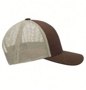 Casquettes de baseball personnalisables en gros à 5 panneaux pour adultes avec impression en relief, panneau avant en mousse gaufrée, tissu denim, style hip-hop - Product Image 5