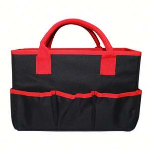 Large Capacity Desktop <b>Storage</b> Bag Oxford Art Organizer with Multiple Pockets Craft Tote Bag for Art Sewing and Office Supplies - Product Image 1