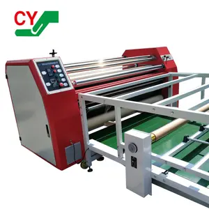 Mesin Transfer Panas Calandra Printer 1.7 M Rotary Calender untuk Seragam Jersey Sublimasi
