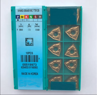 Taegutecs 100% Original WNMG080404/08-EA/PC/MT/FG/EM TT9080/8125 Sisipan Bubut Karbida OEM Berkinerja Tinggi untuk Pemotongan CNC Lathe