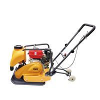 Compacteur de chaussée d'asphalte de haute qualité Compacteur de sol Compacteur de sol Compacteur de plaque d'essence diesel Disponible en stock
