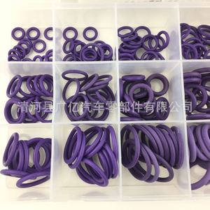 โอริงยางซีลแอร์รถยนต์ 225 ชิ้น ชุดซ่อมยาง EPDM สำหรับอะไหล่คอมเพรสเซอร์แอร์รถยนต์ - Product Image 4