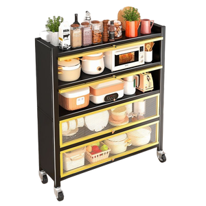 Grands tiroirs <span class=keywords><strong>de</strong></span> rangement pour la <span class=keywords><strong>cuisine</strong></span>, rangement pour vaisselle, OEM, chaussures pour enfants, <span class=keywords><strong>armoire</strong></span> <span class=keywords><strong>en</strong></span> métal et <span class=keywords><strong>en</strong></span> <span class=keywords><strong>plastique</strong></span> - Product Image 2