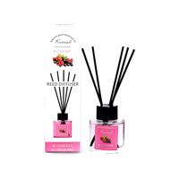 Diffuseur de parfum en verre transparent de 50 ml, nouveau design luxueux, marque privée, pour la maison, le bureau, la chambre à coucher