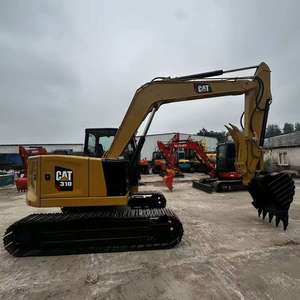 Excavatrice Caterpillar Cat310 d'occasion certifiée CE, petite machine de terrassement hydraulique sur chenilles, poids opérationnel de 10 tonnes - Product Image 2