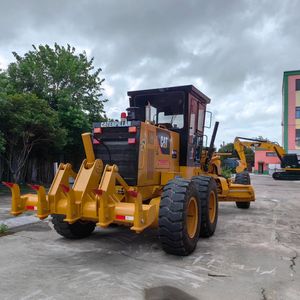 Niveleuse à moteur Caterpillar 140G 140K de 14 tonnes, d'occasion, pour travaux de construction, d'exploitation minière et de terrassement, avec boîte de vitesses et pompe, à vendre - Product Image 1