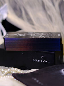 Arrival Tarotkarten, 78-teiliges Tarotkarten-Set aus schwarzem Kernpapier Weite Star Ling Carlo Karten - Product Image 1