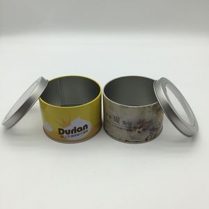 Custom Printing Round <b>Metal</b> Tin <b>Box</b> with Window Lid for Durian Cake Cookie Candy Food Packaging - Product Image 5