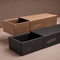 Set di Scatole per Cosmetici con Cassetto Scorrevole, Personalizzabili in Dimensioni, Colore e Logo, in Cartone Kraft, Produzione Completa