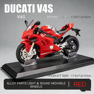 Modelos de Motocicletas de Metal Fundido a Presión a Escala 1/12, Simulación <span class=keywords><strong>H2R</strong></span>, para Varias Marcas, Colección de Juguetes para Niños con Ruedas - Product Image 2