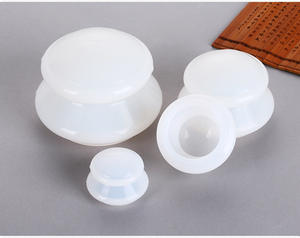 Tendances : Ventouses <span class=keywords><strong>de</strong></span> massage Hijama jetables en silicone à vide pour le soin du corps - Product Image 1