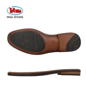 Único experto Huadong doble Color Welted fina suela TPR Parte del Zapato