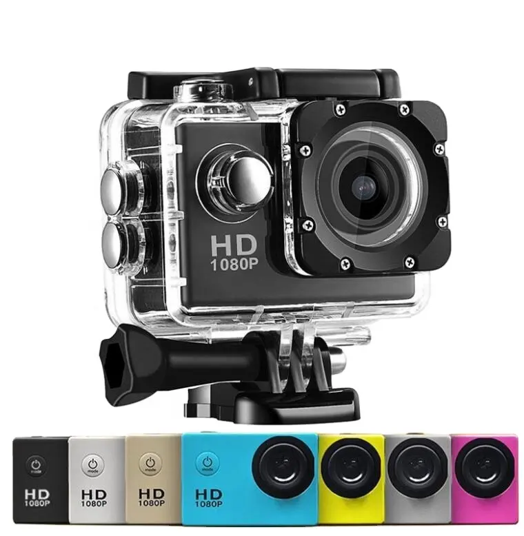 Wholesale 2021Cheapest Wireless Camera Waterproof HD 1080p Wide-angle Lens Sports Full HD Digital DV Video Camera