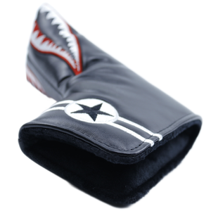 Le demi-cercle droit Hot Golf PU Leather Shark <span class=keywords><strong>putter</strong></span> s'adapte à tous les couvre-chefs de <span class=keywords><strong>putter</strong></span> de golf - Product Image 3