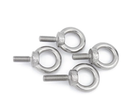 Perno de Ojo de Acero Inoxidable M3 M6 M8 con Cabeza de Anillo, Acabado Liso, Gancho de Elevación para Maquinaria Pequeña y Montaje de Equipos Ligeros