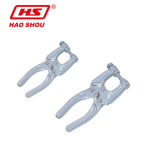 Hao Shou Spring <b>Clamp</b> Aluminum 125mm Metric Industrial <b>Clamp</b> Non Adjustable HS-50350-1 - Product Image 1