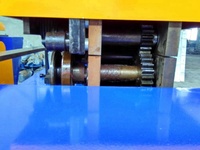 Plaque de machine à former les brides TDF pour plieuse en acier inoxydable, machine à spirale