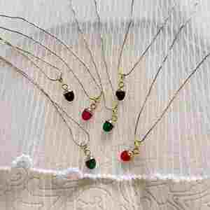 Nuevo colgante francés Simple versátil Jade libremente cambiable 18K chapado al vacío moda Gjg collar joyería - Product Image 2