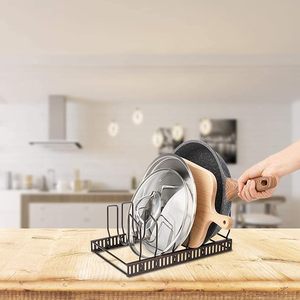 <span class=keywords><strong>Toplife</strong></span> Pot Couvercles Organisateur Rack pour Armoire et Comptoir - Product Image 4