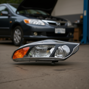 Faro Halógeno para Honda Civic 2006-2008, Lado Izquierdo, Nuevo Sistema de Iluminación Automotriz de Repuesto, 12V - Product Image 2