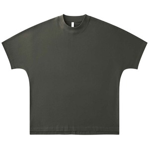 245Gsm <span class=keywords><strong>Hombre</strong></span> Caída Hombro Oversized Impreso Nuevo Funky Blanco Negro Camiseta Diseño Algodón - Product Image 6