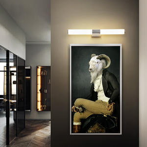 Modern Waterproof Long <b>Wall</b> Lamp With Remote Porch Black <b>Dimmable</b> New Outdoor <b>LED</b> Linear <b>Wall</b> <b>Lights</b> - Product Image 3