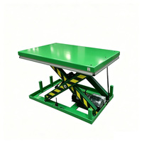 Table élévatrice à ciseaux hydraulique fixe, plateforme élévatrice électrique stationnaire