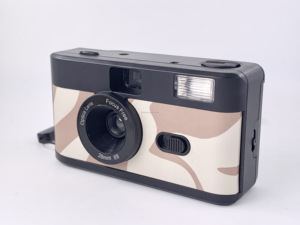 Meilleur Mini <span class=keywords><strong>appareil</strong></span> <span class=keywords><strong>photo</strong></span> <span class=keywords><strong>instantané</strong></span> en plastique à mise au point fixe manuel couleur vintage <span class=keywords><strong>noir</strong></span> 35mm avec flash - Product Image 6
